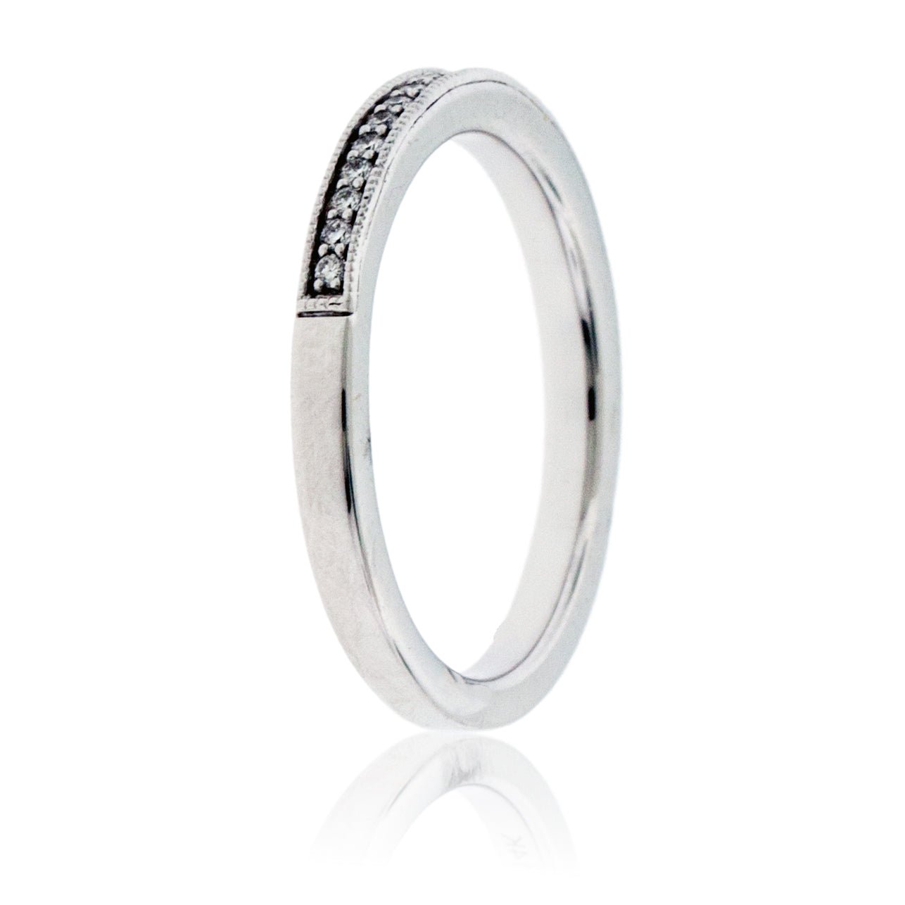 Diamond Milgrain Style Anniversary Band - Park City Jewelers