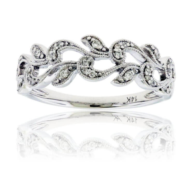 Diamond Organic Style Band - Park City Jewelers