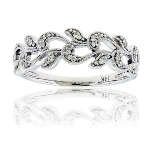 Diamond Organic Style Band - Park City Jewelers