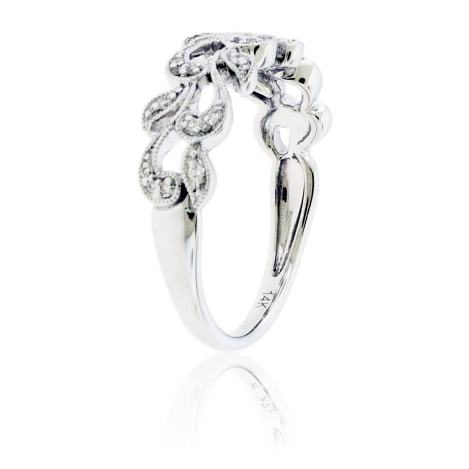 Diamond Organic Style Band - Park City Jewelers