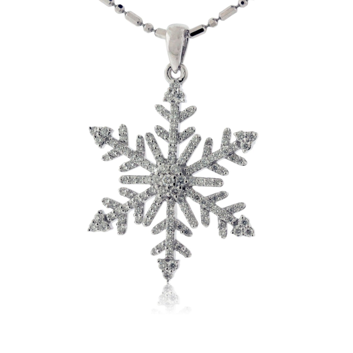 Diamond Snowflake Pendant - Park City Jewelers