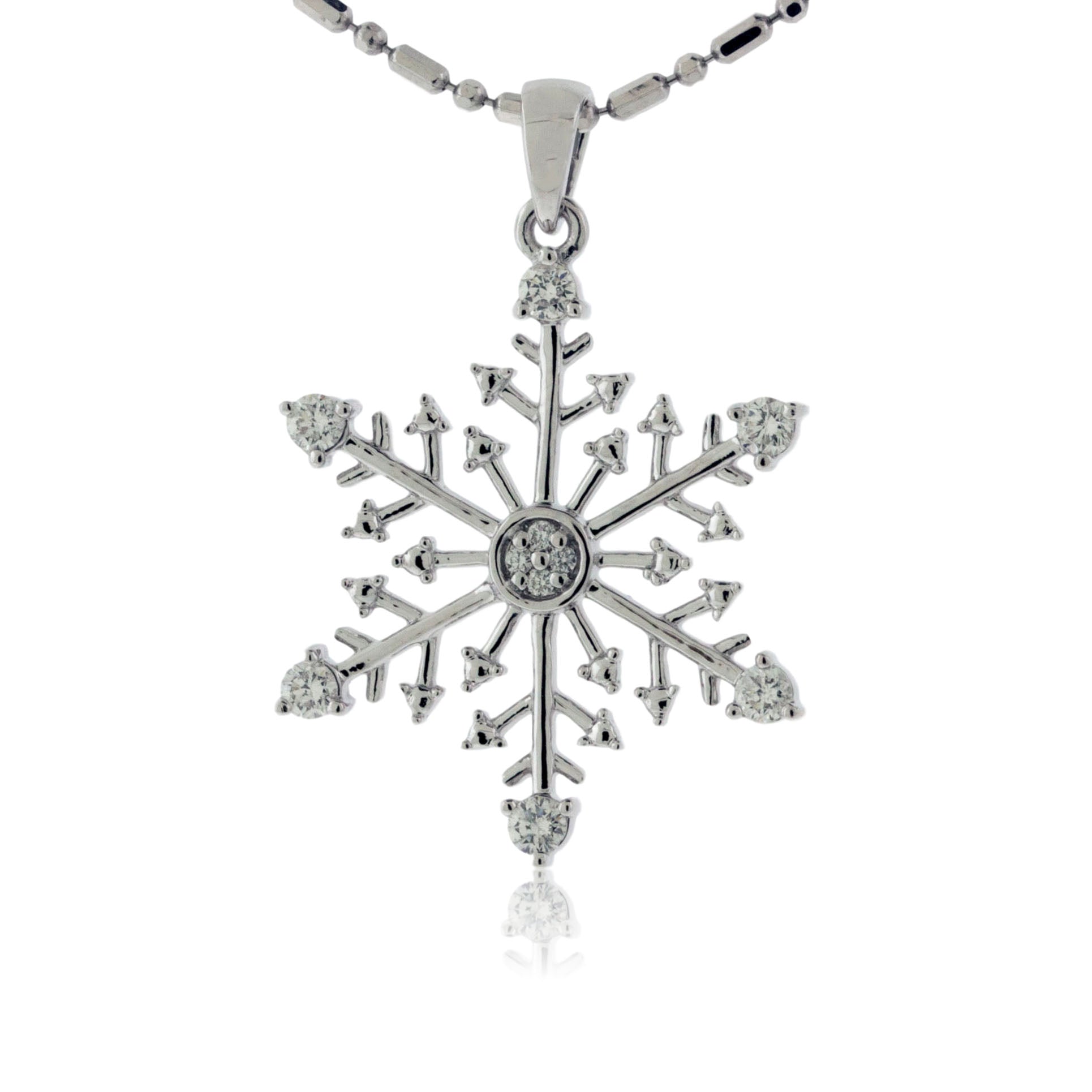 Diamond Snowflake Pendant - Park City Jewelers