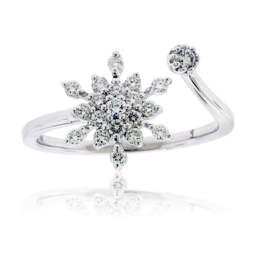 Diamond Snowflake Ring - Park City Jewelers
