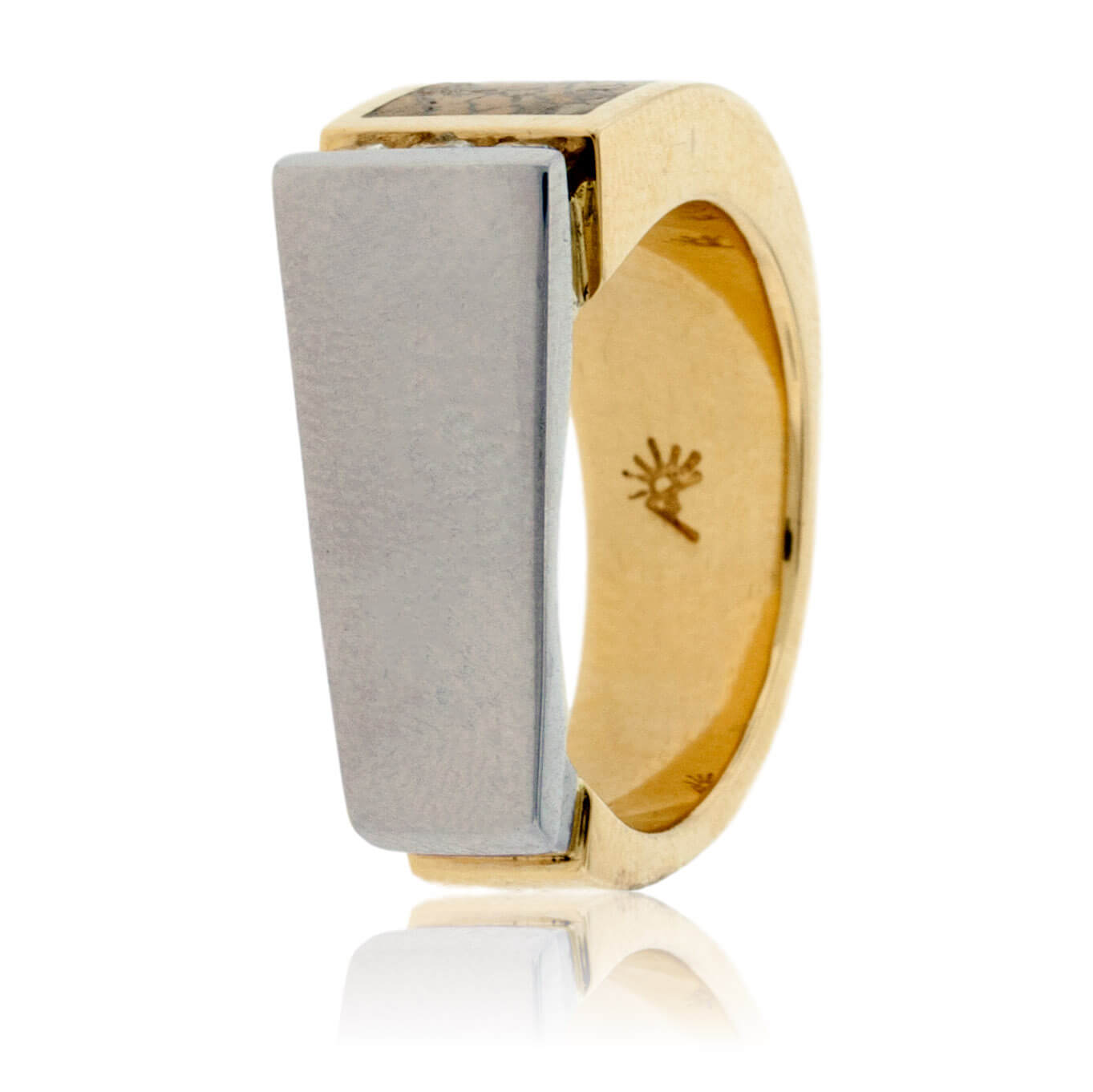 Dinosaur Bone Inlay Style Ring - Park City Jewelers