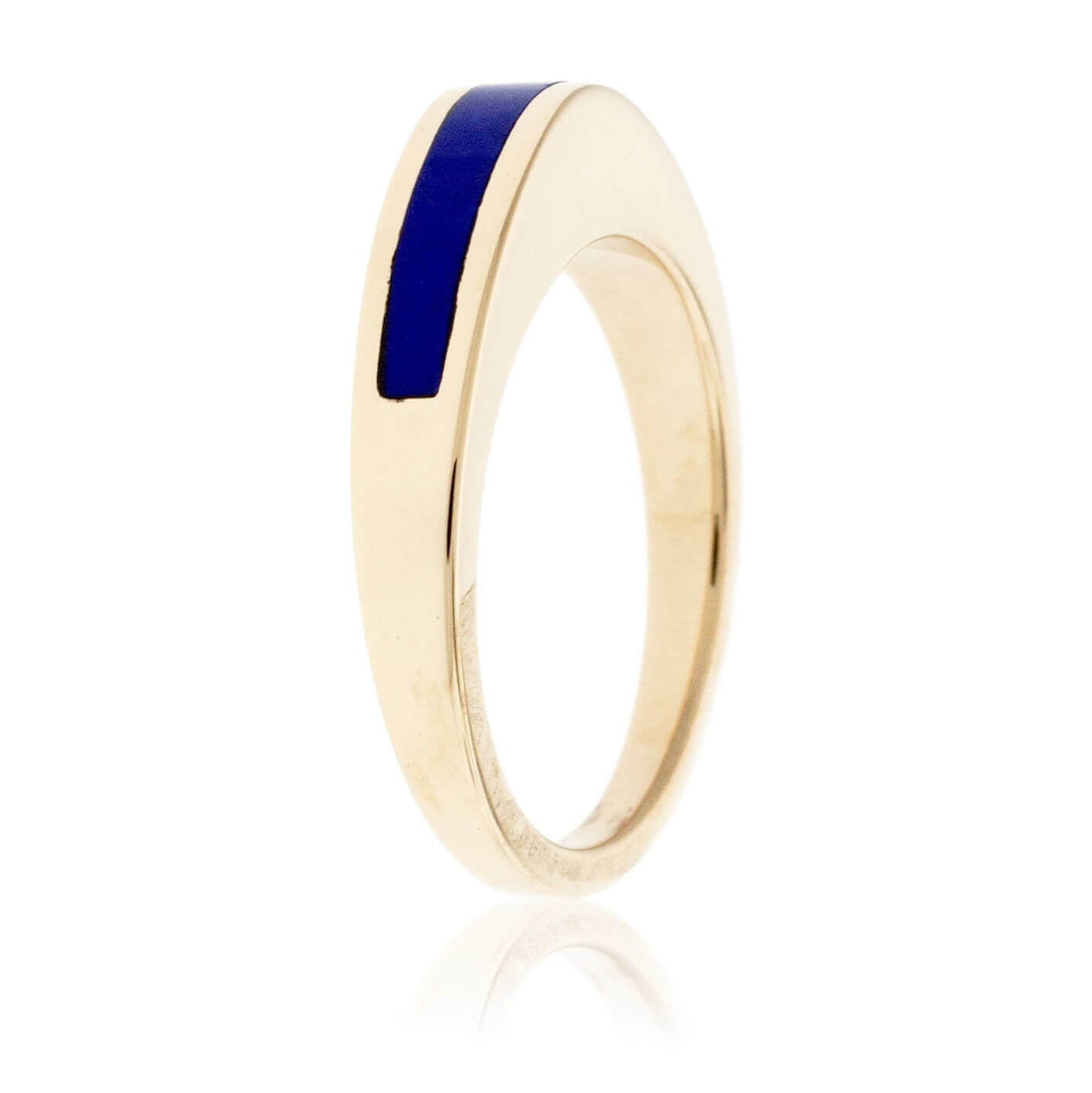 Domed Stackable Lapis Ring - Park City Jewelers