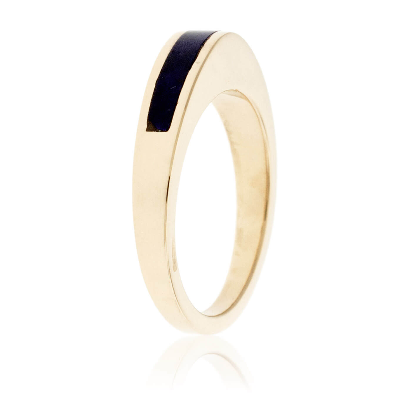 Domed Stackable Onyx Ring - Park City Jewelers