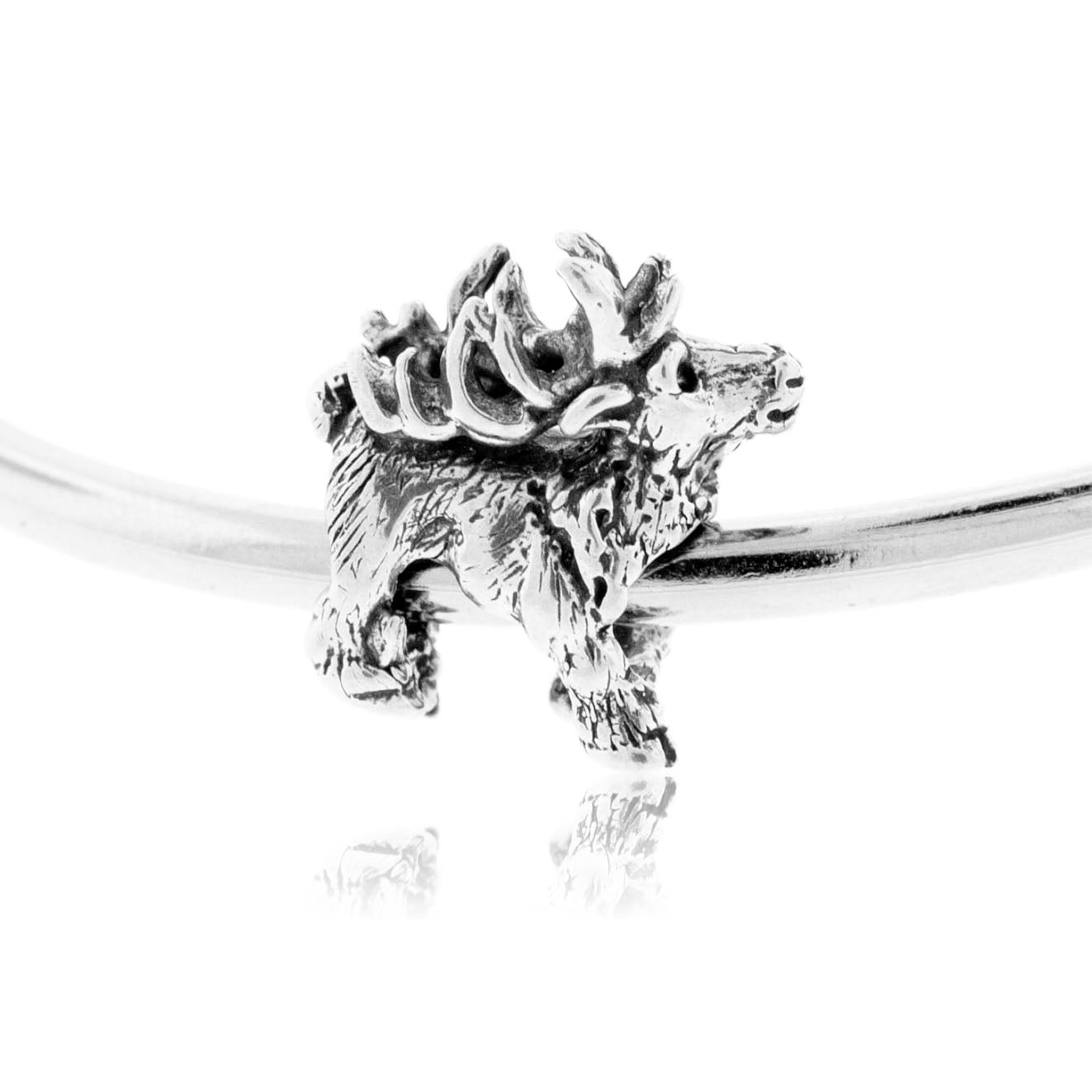 Elk Bracelet Bead - Park City Jewelers