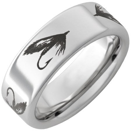 Fly Fishing Hook Comfort Fit Band - Park City Jewelers