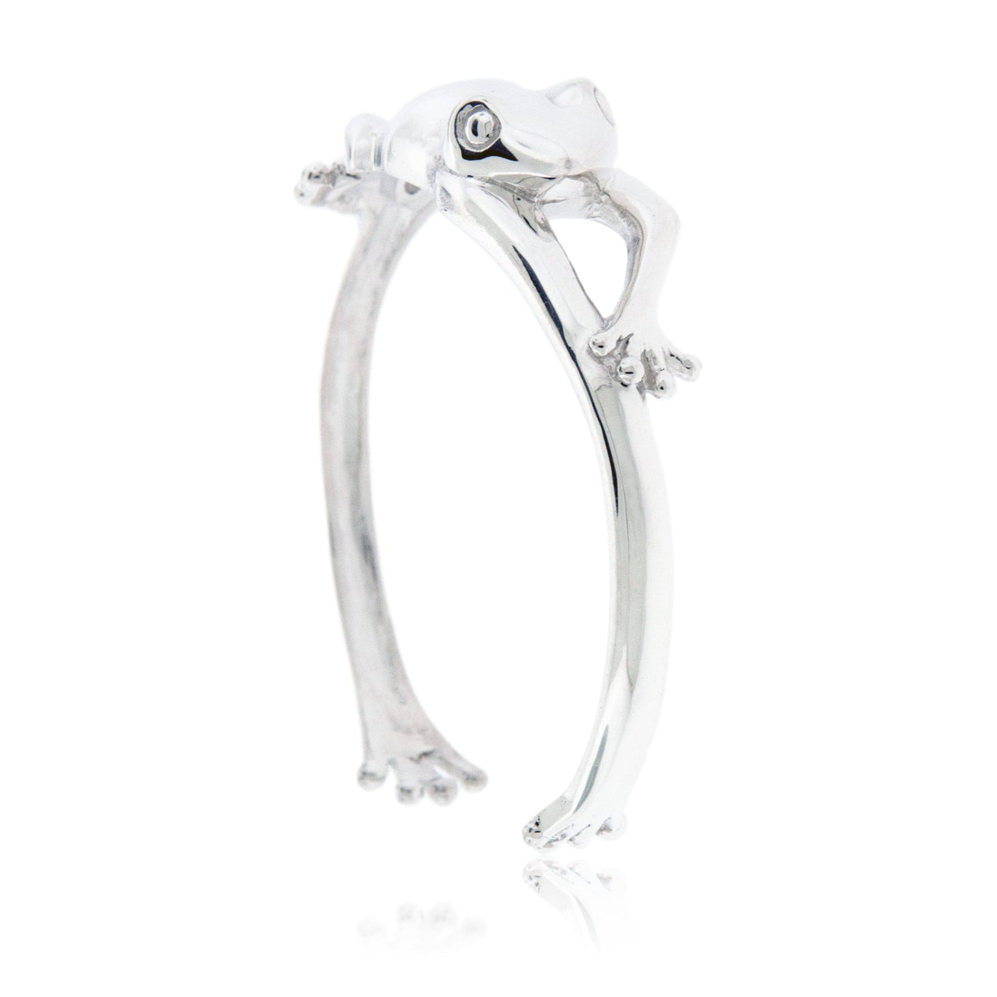 Frog Cuff Style Bracelet in Sterling Silver - Park City Jewelers