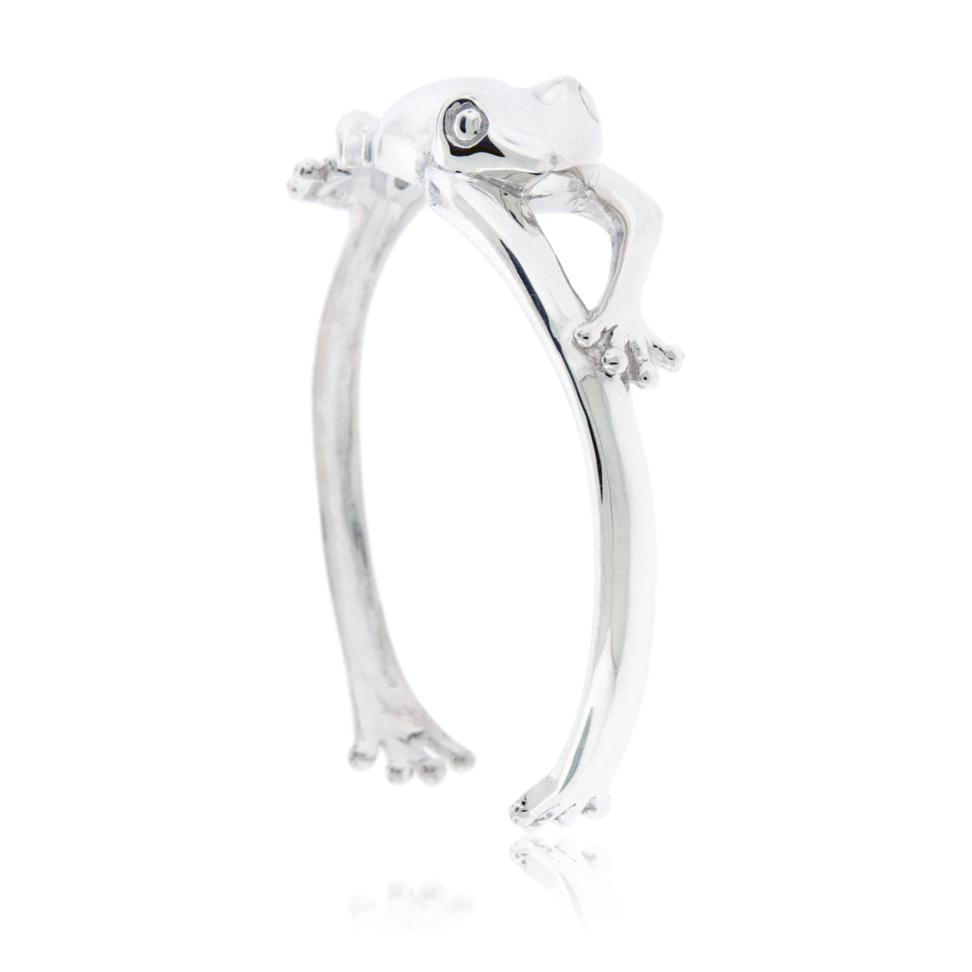 Frog Cuff Style Bracelet in Sterling Silver - Park City Jewelers