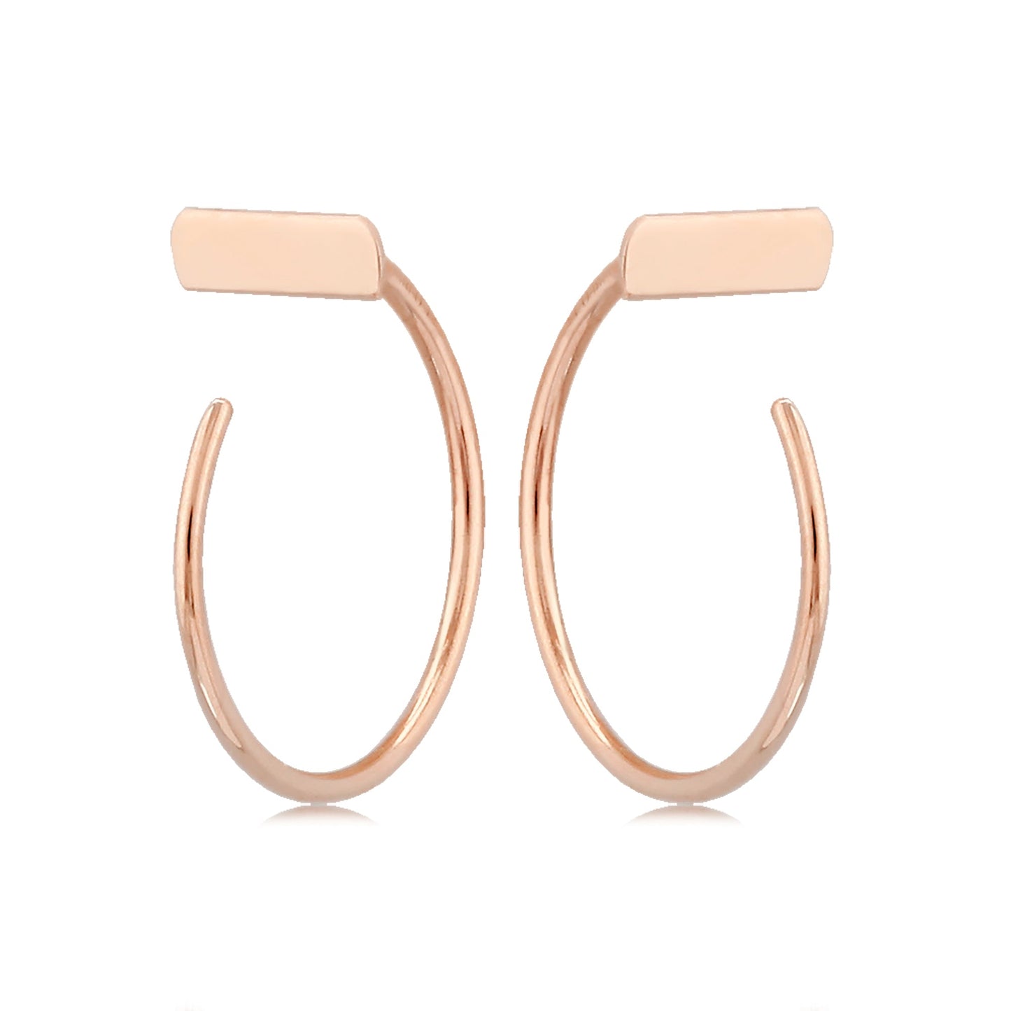 Gold Simple Bar Cuff Earring - Park City Jewelers