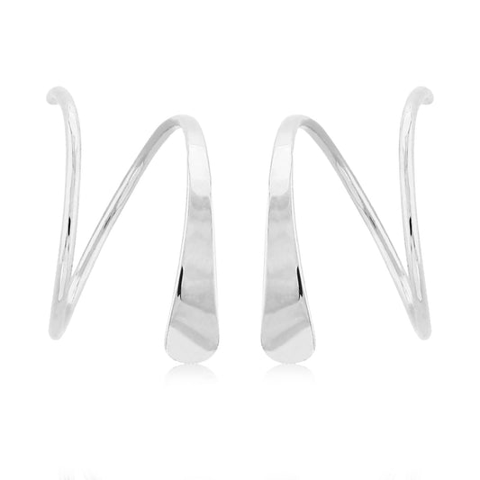 Gold Tapered Wire Cuff Earring - Park City Jewelers