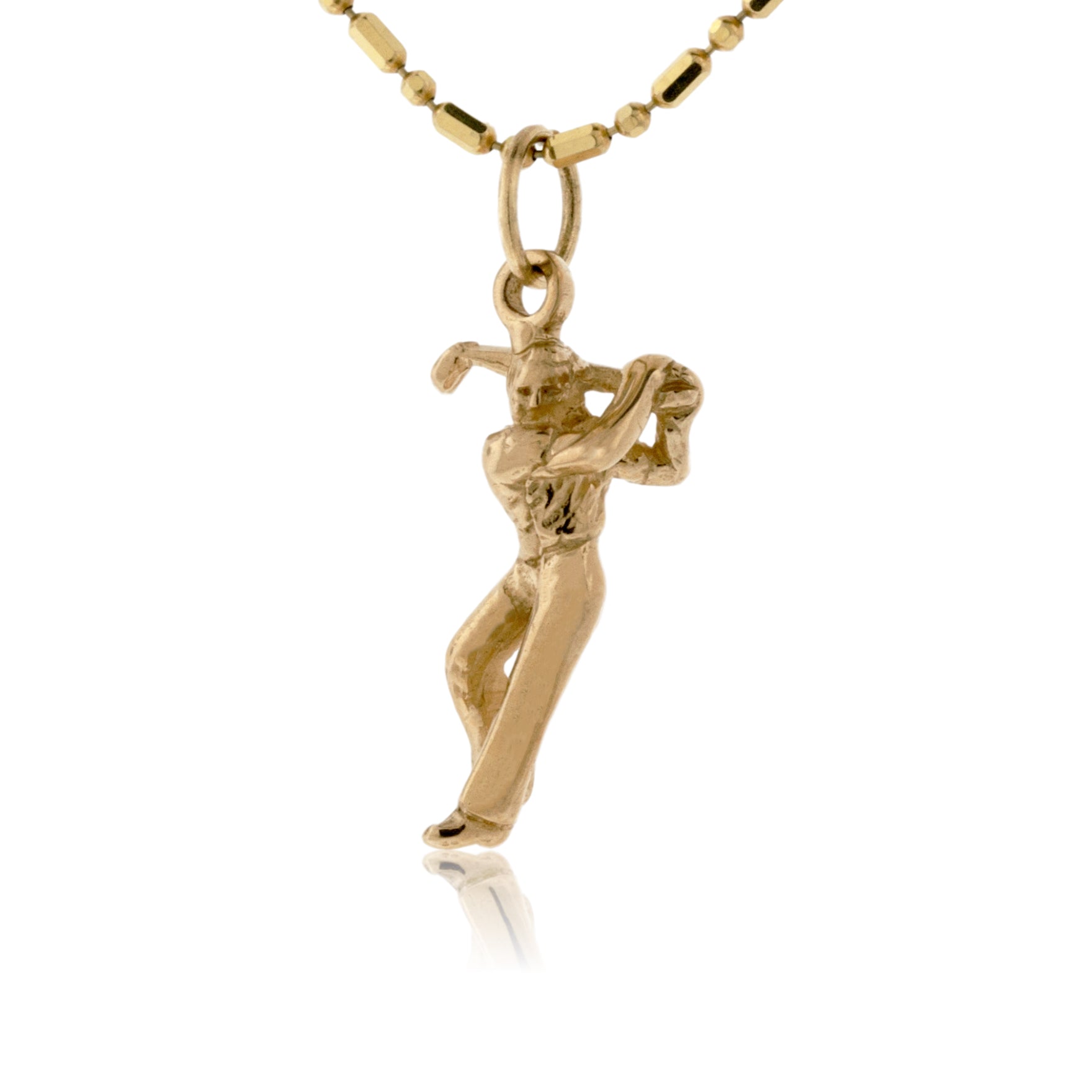Golfer Swinging Charm - Park City Jewelers