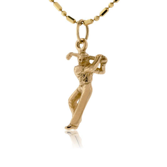 Golfer Swinging Charm - Park City Jewelers