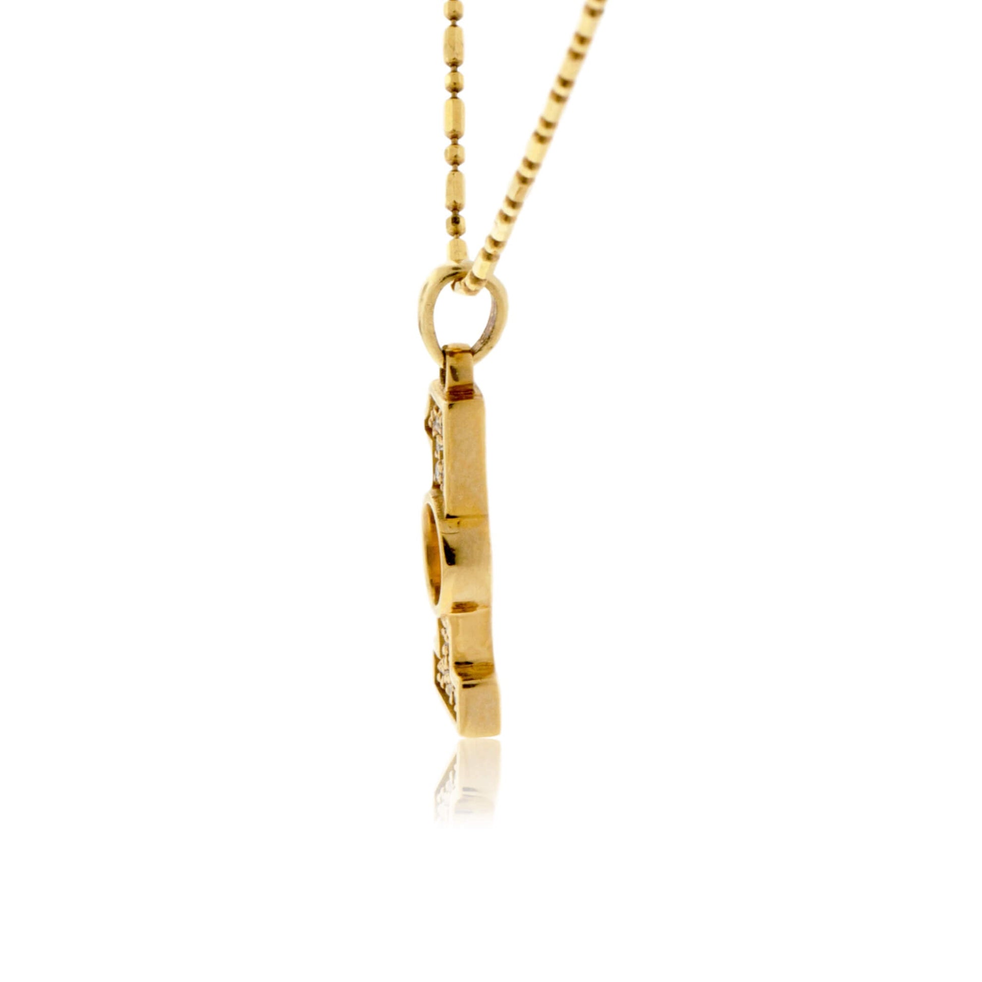 Hole in One Diamond Golf Necklace - Park City Jewelers