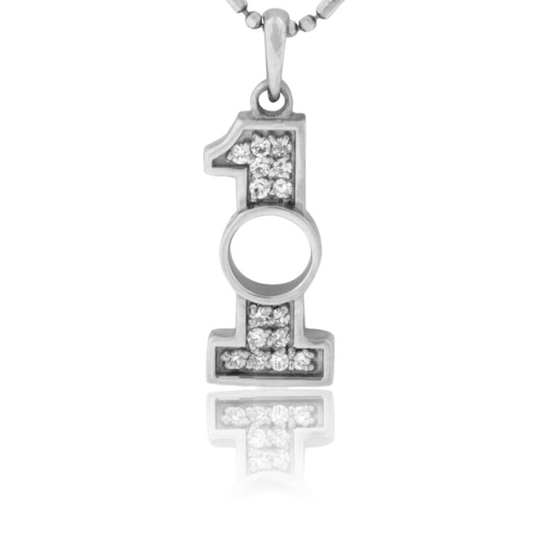 Hole in One Diamond Golf Necklace - Park City Jewelers