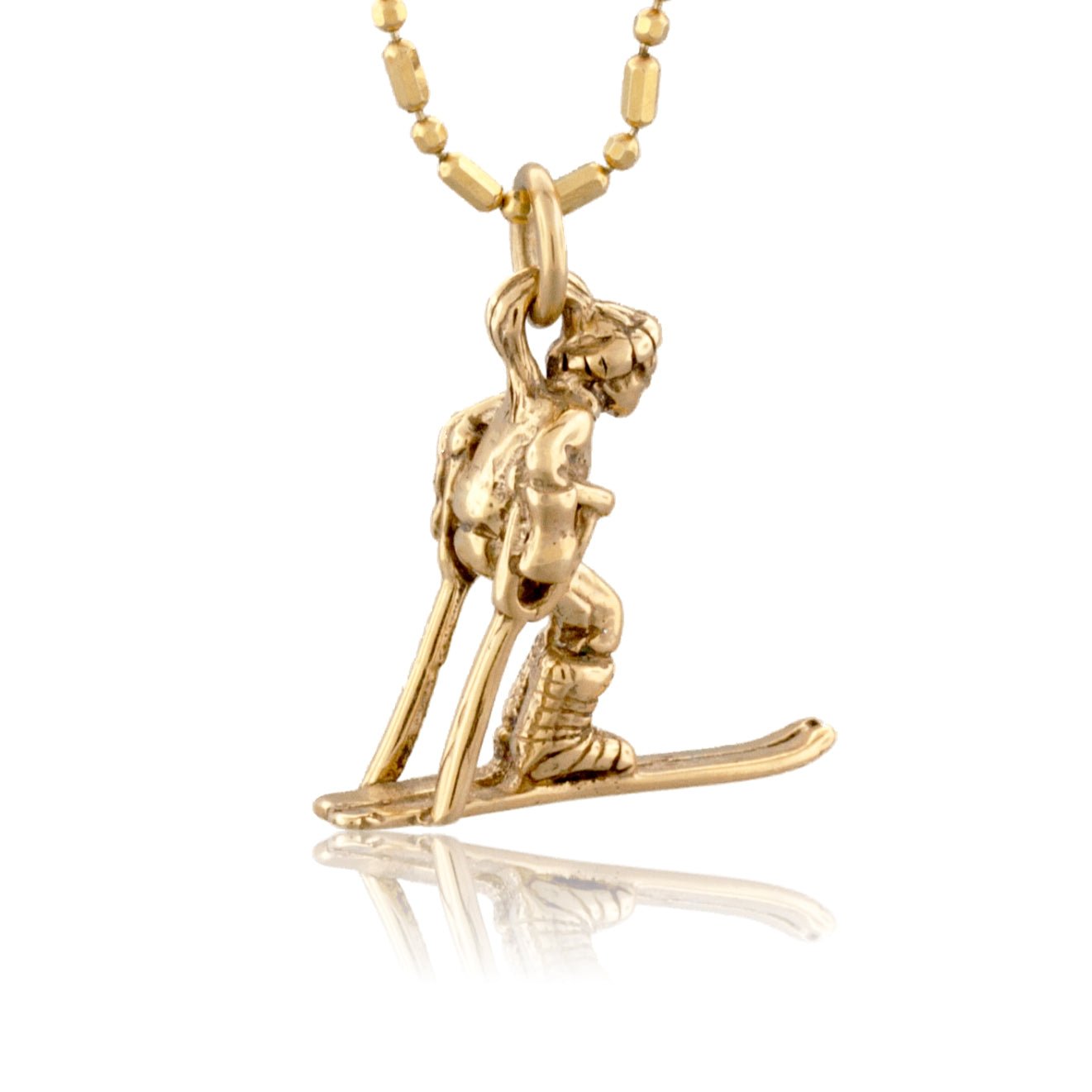 Injured Skier Charm - Park City Jewelers