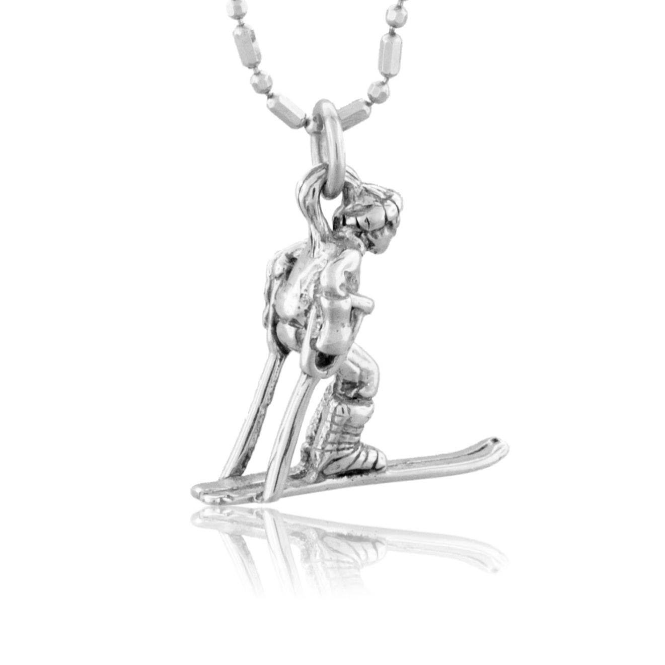 Injured Skier Charm - Park City Jewelers