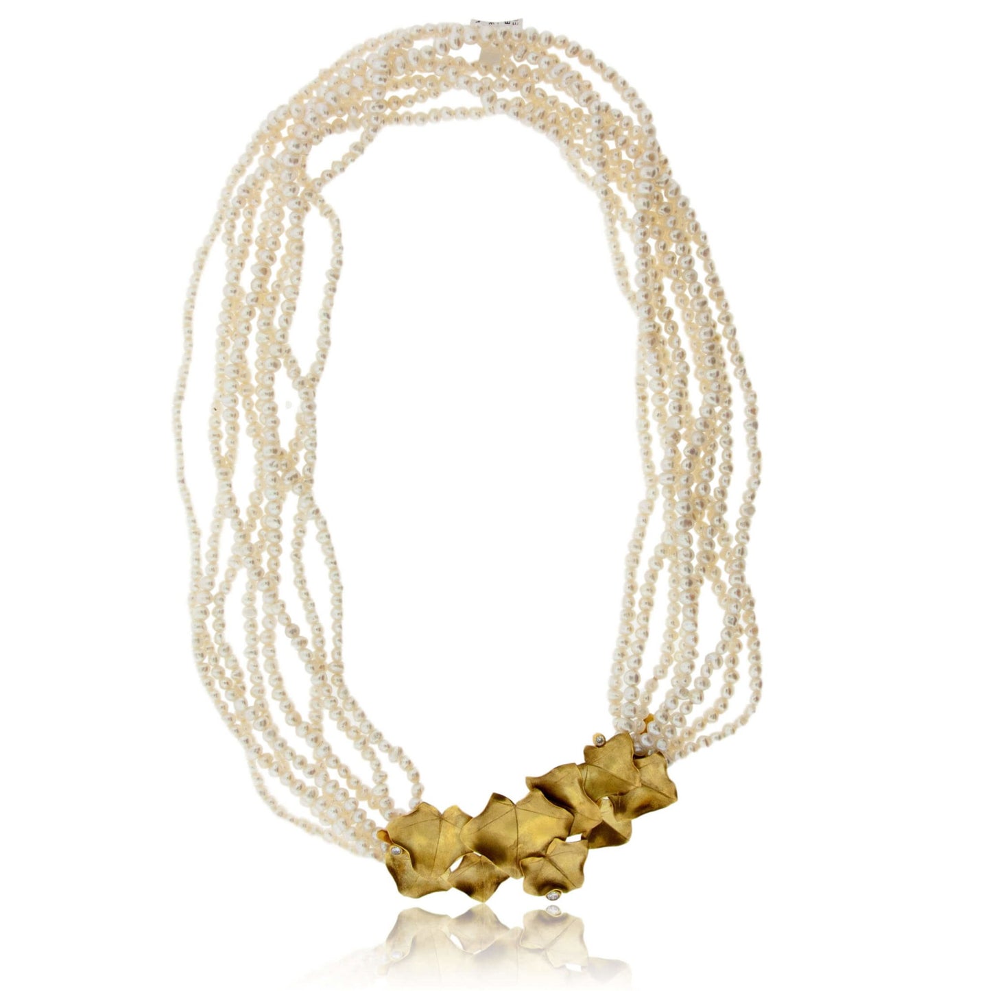 Ivy with Woman in the Leaves Interchangeable Enamel Necklace - Park City Jewelers
