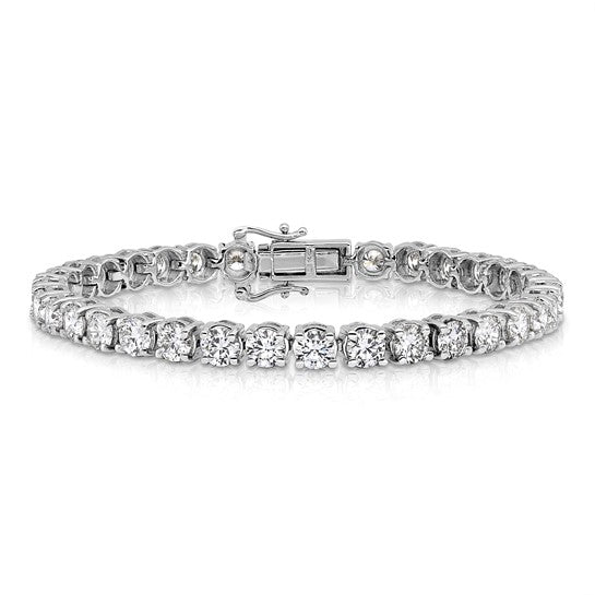 Lab Grown Diamond 11.12 Carat Tennis Bracelet - Park City Jewelers
