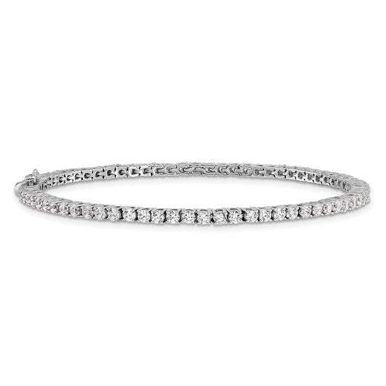 Lab Grown Diamond 4.44 Carat Tennis Bracelet - Park City Jewelers