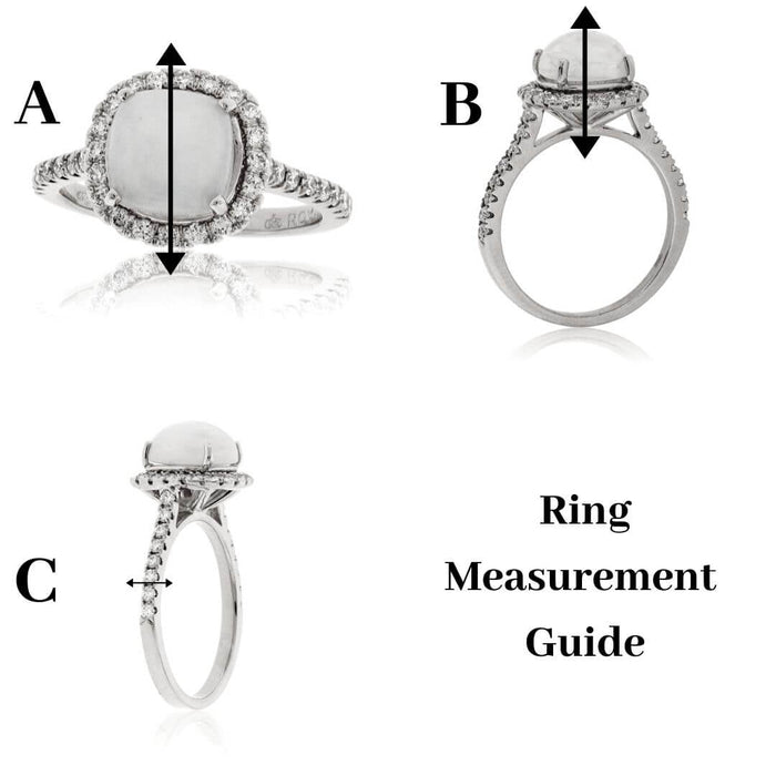 Lapis Inlaid Titanium Polished Beveled Edge Ring Set with Round Blue Diamonds - Park City Jewelers