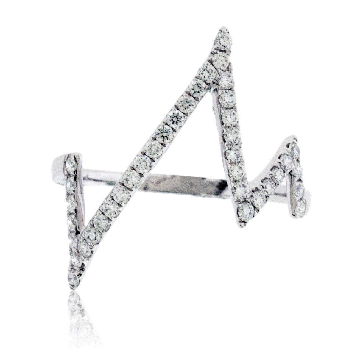 Lightning Strike Diamond Fashion Ring - Park City Jewelers