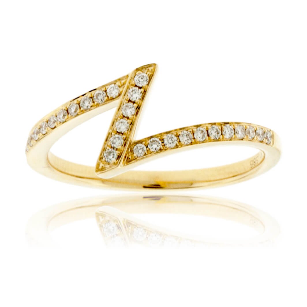 Lightning Strike Diamond Fashion Ring - Park City Jewelers