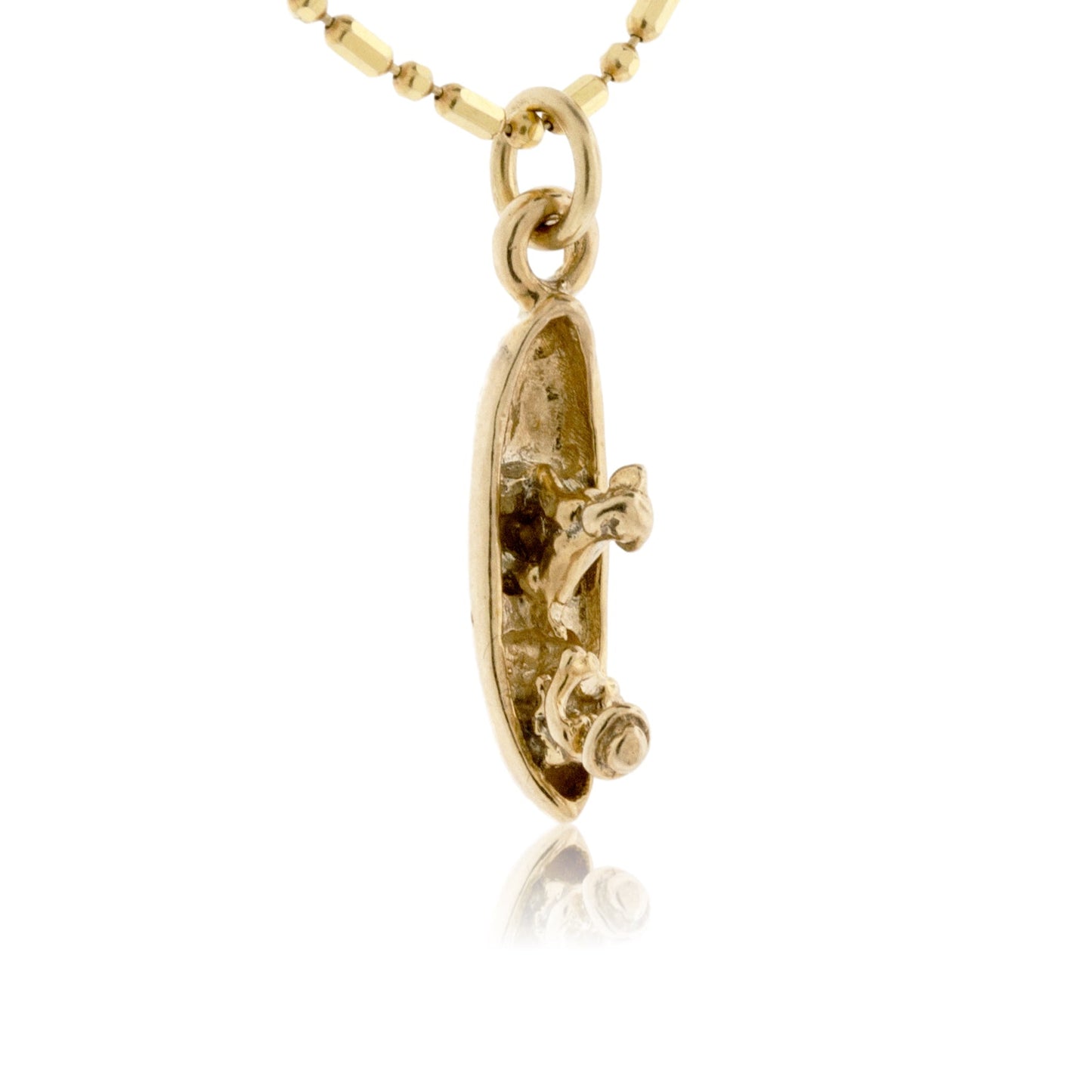 Man and Dog Canoe Charm - Park City Jewelers