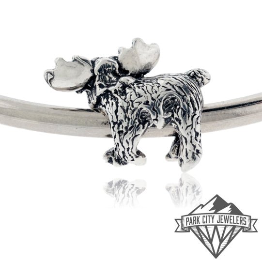 Moose Bracelet Bead - Park City Jewelers