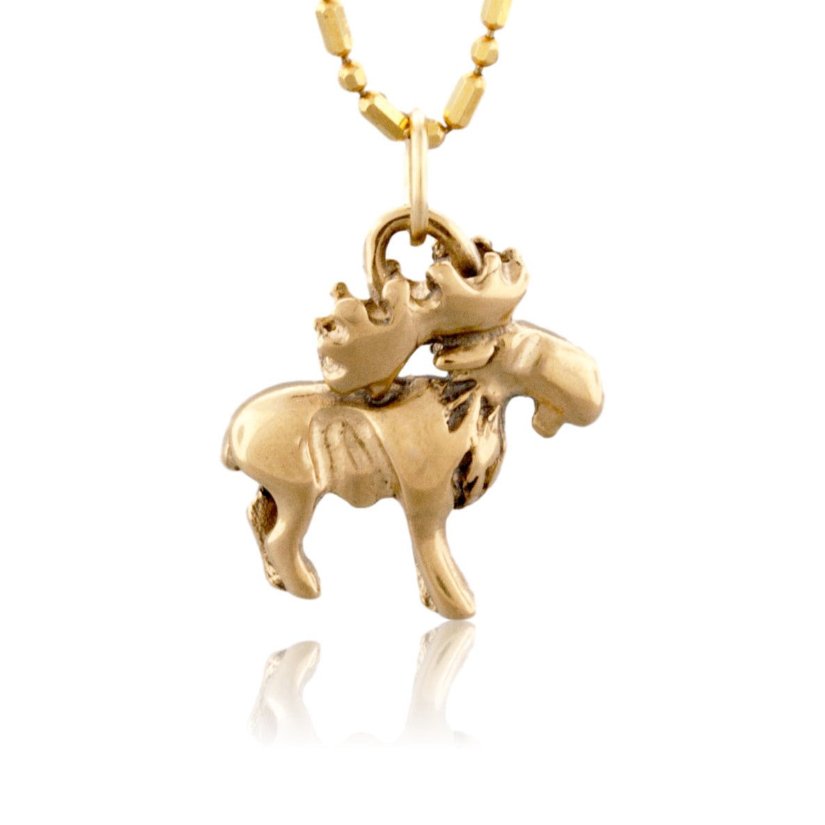 Moose Small Charm - Park City Jewelers