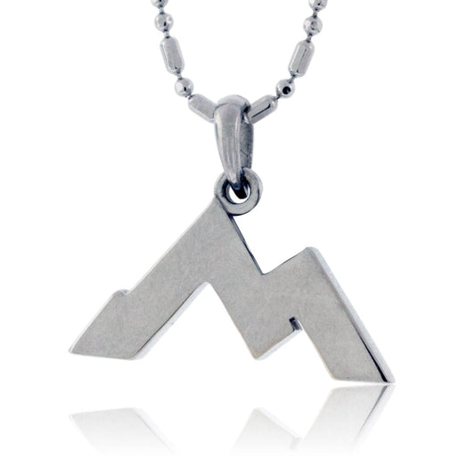 Mountain Peak Ridgeline Pendant - Park City Jewelers