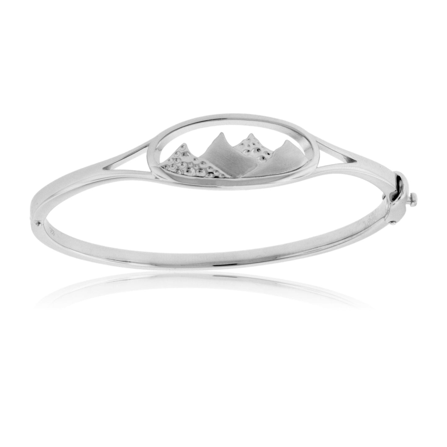 Oval Mountain Ridge Bangle Bracelet - Park City Jewelers