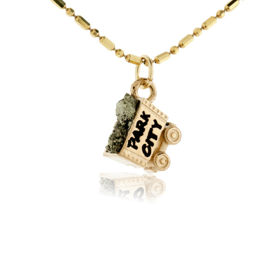 Park City Mine Cart Charm - Park City Jewelers