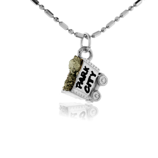 Park City Mine Cart Charm - Park City Jewelers