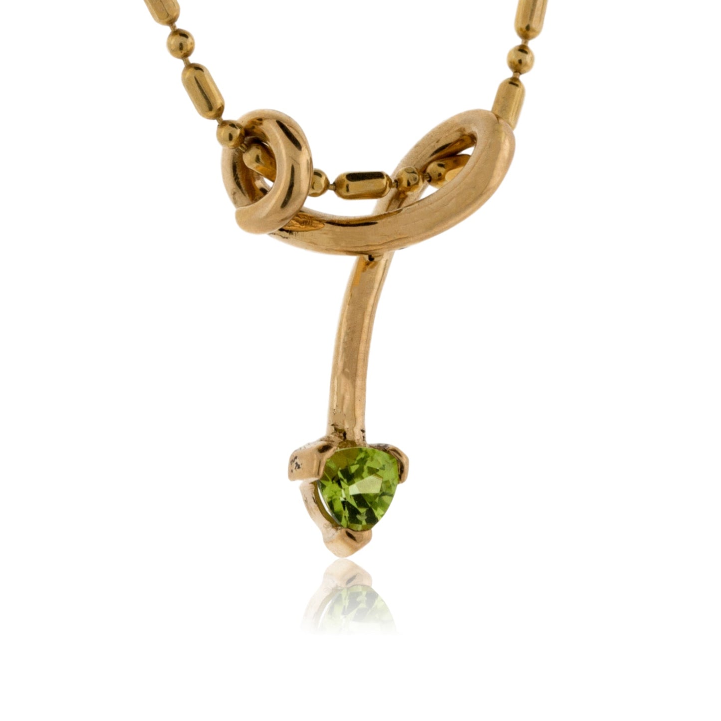 Peridot Arrow Pendant - Park City Jewelers