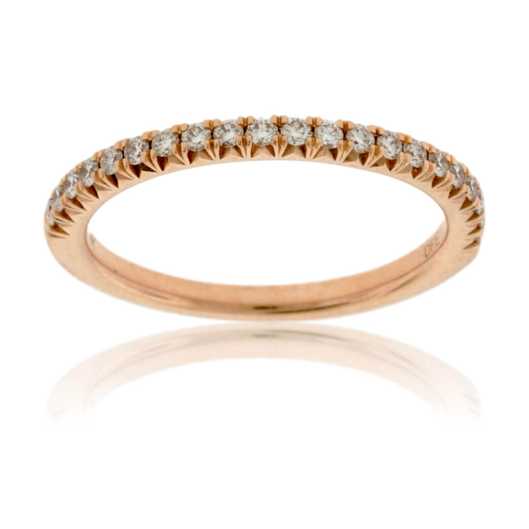Rose Gold .25ctw Diamond Anniversary Band - Park City Jewelers