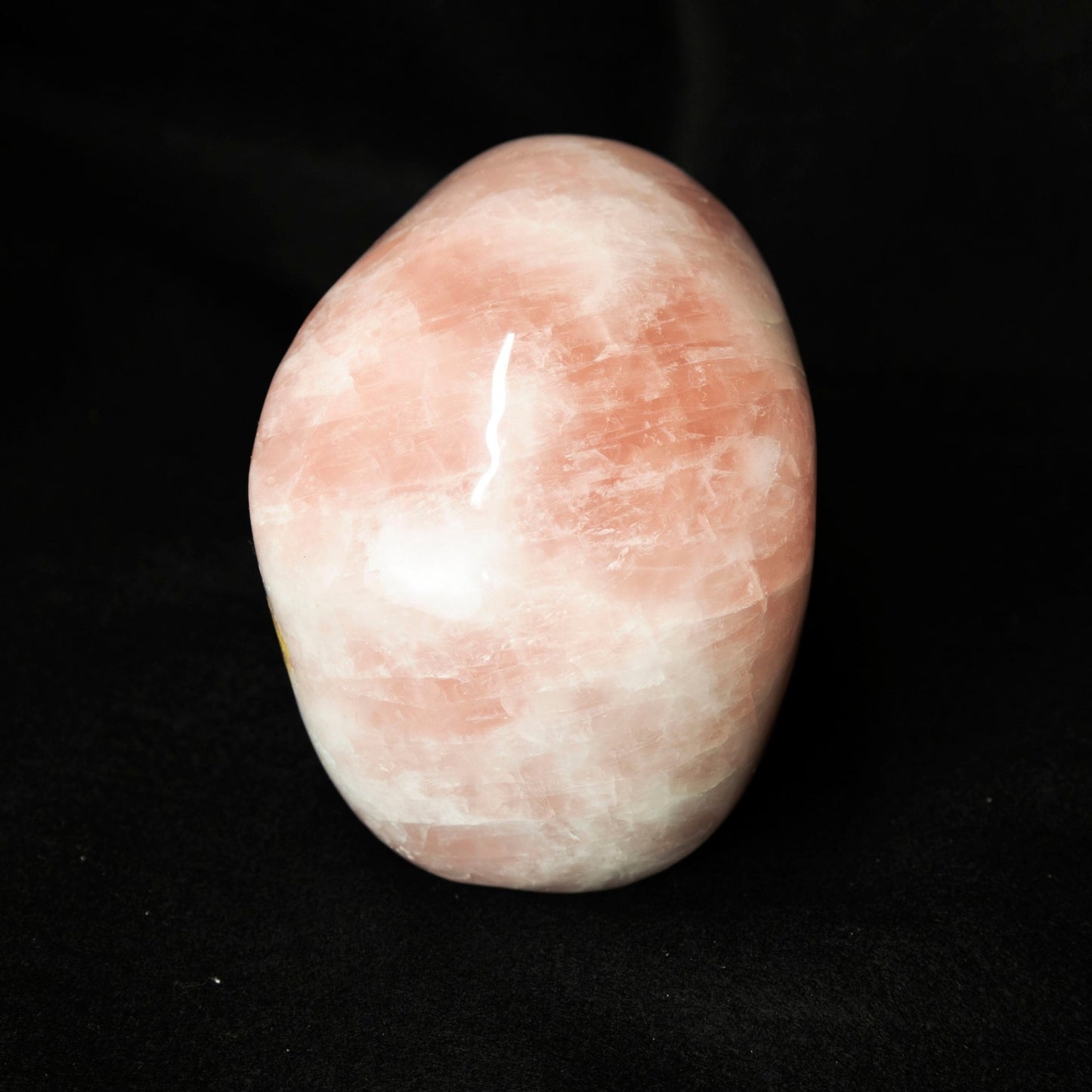 Rose Quartz 7" Skull Carving - Park City Jewelers