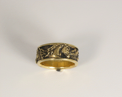 Running Horse Head Band - Park City Jewelers