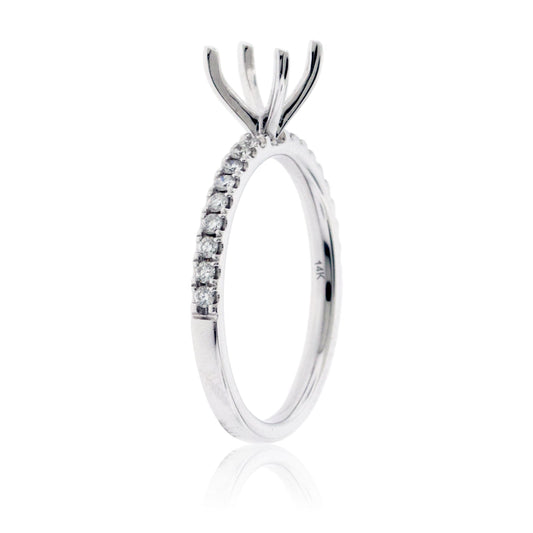 Simple Semi Mount .23ctw Diamond Ring - Park City Jewelers