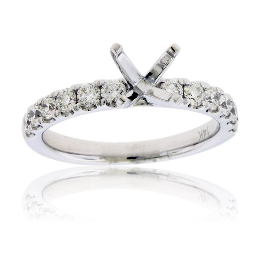 Simple Stunning Semi Mount Diamond Ring - Park City Jewelers