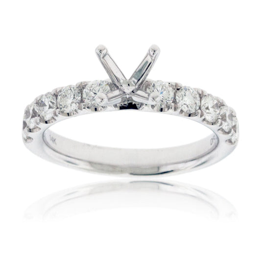Simple Stunning Semi Mount Diamond Ring - Park City Jewelers