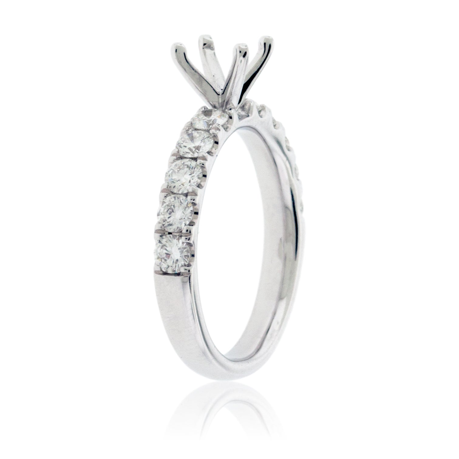 Simple Stunning Semi Mount Diamond Ring - Park City Jewelers