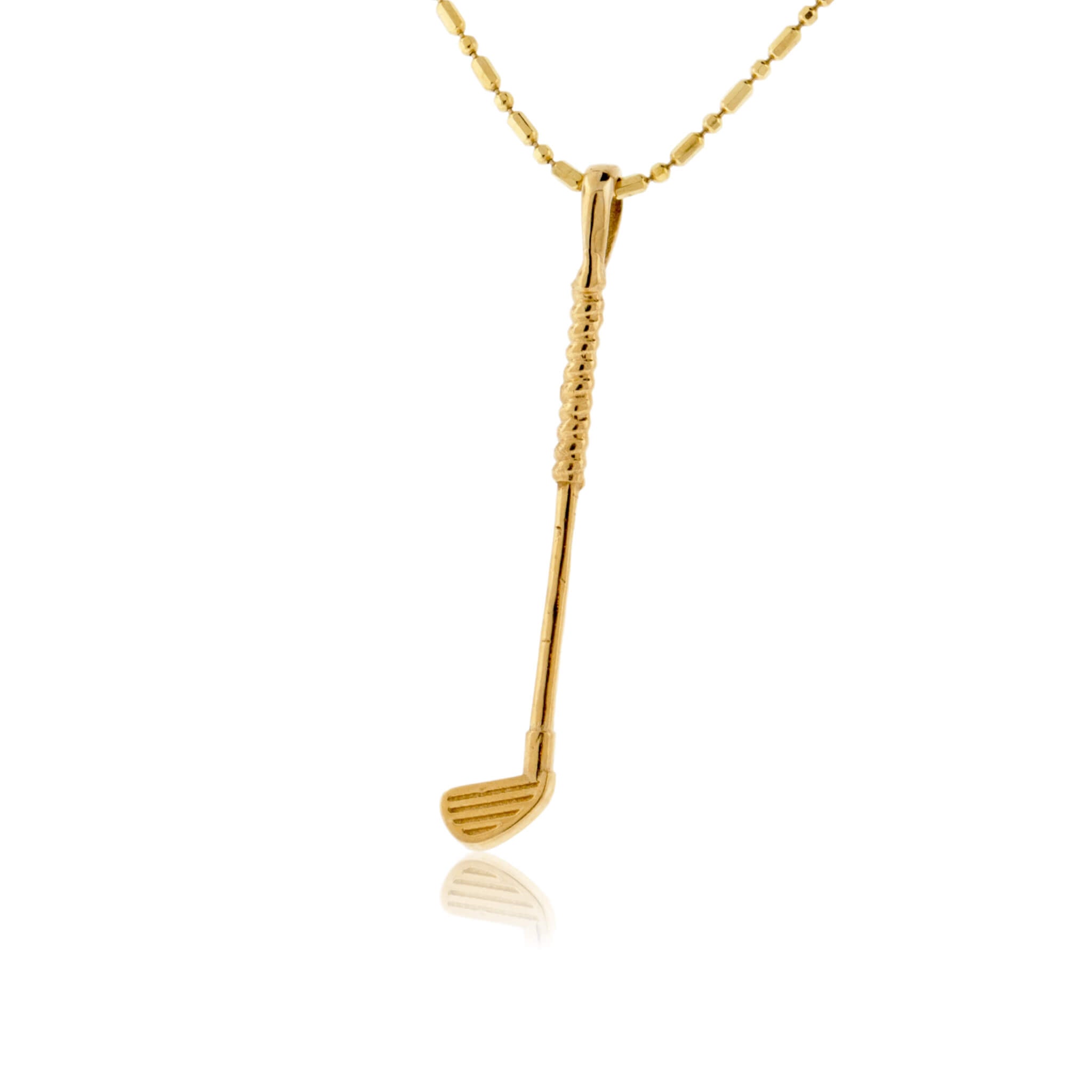 Single Golf Club Pendant – Park City Jewelers Single Golf Club Pendant – Park City Jewelers
