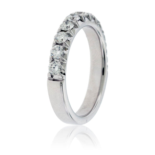 Single Row 1.00ctw Diamond Pave Band - Park City Jewelers