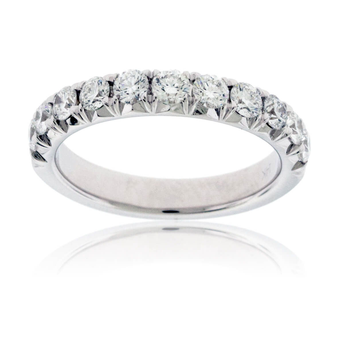 Single Row 1.00ctw Diamond Pave Band - Park City Jewelers