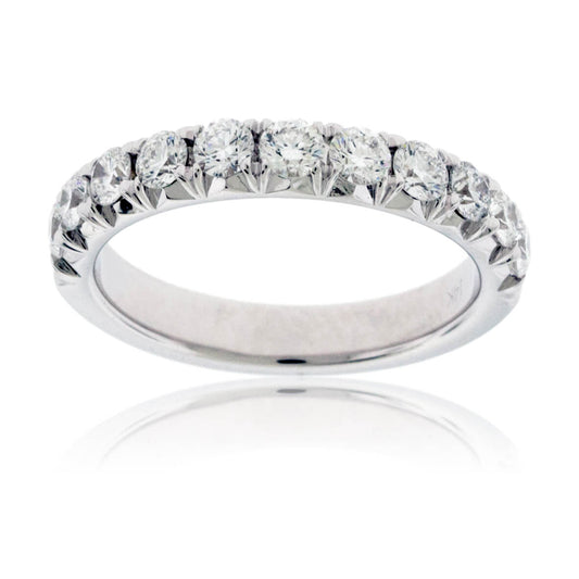 Single Row 1.00ctw Diamond Pave Band - Park City Jewelers