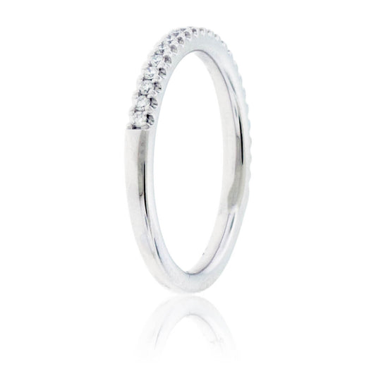Single Row .20ctw Diamond Pave Band - Park City Jewelers