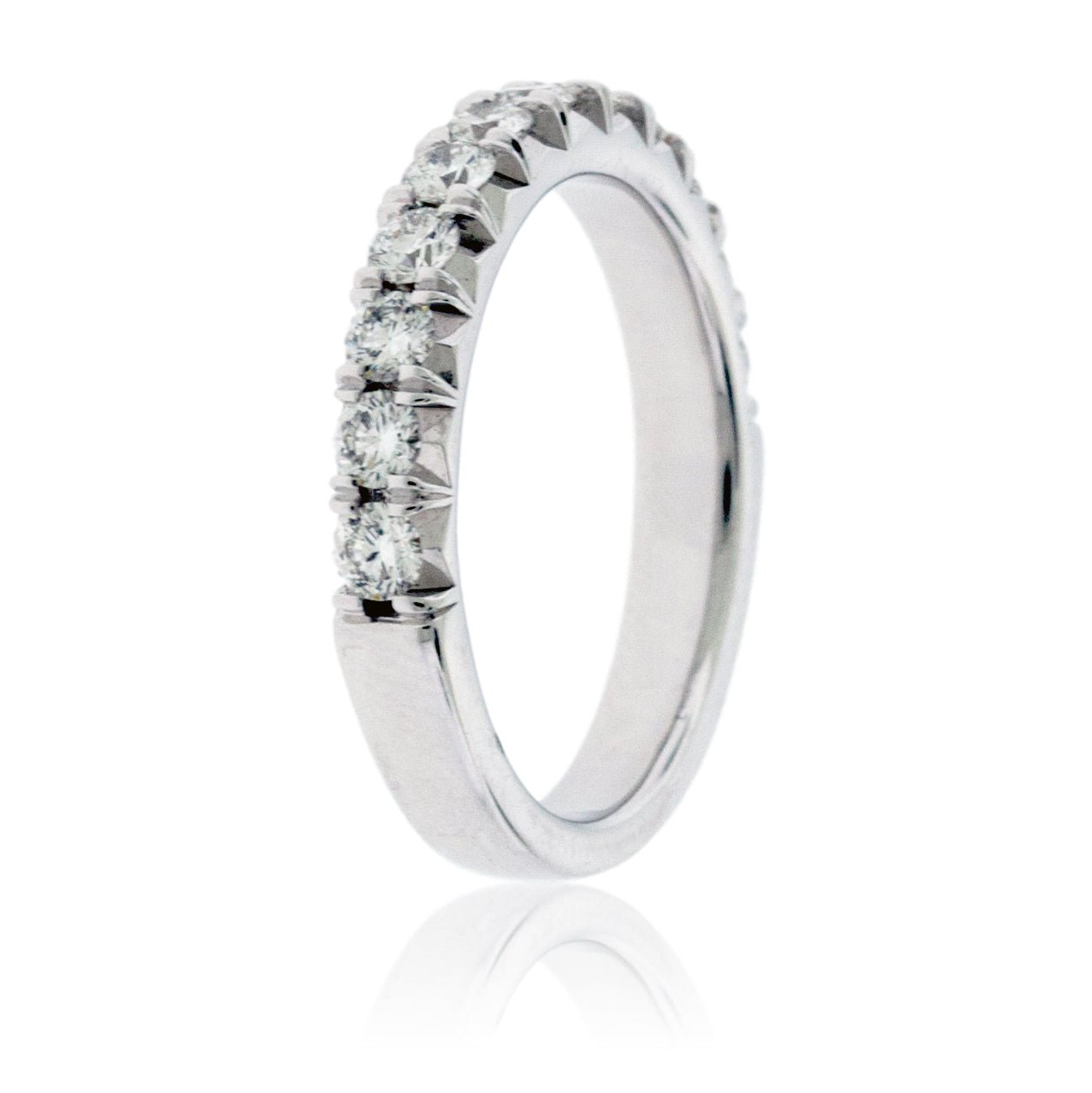 Single Row Diamond Pave Band - Park City Jewelers