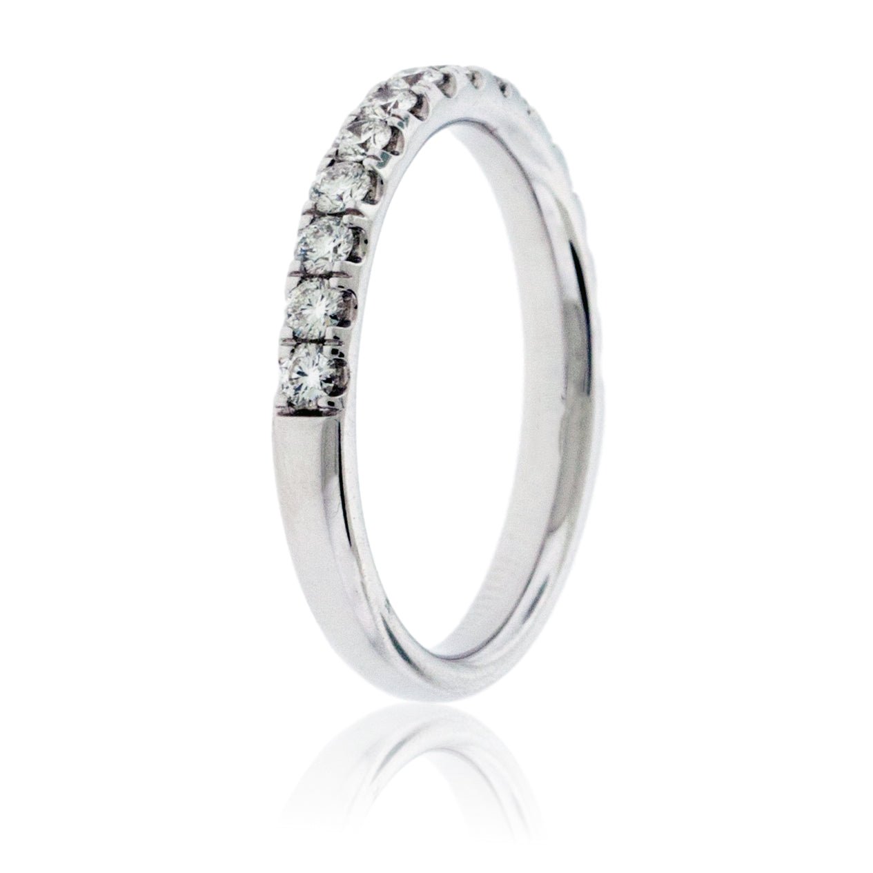 Single Row Diamond Pave Band - Park City Jewelers